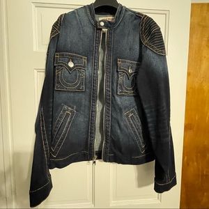 True Religion Mens Denim Jacket